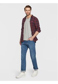 Levi's® Koszula Battery Housemark 86625-0025 Bordowy Slim Fit. Kolor: czerwony. Materiał: bawełna #3