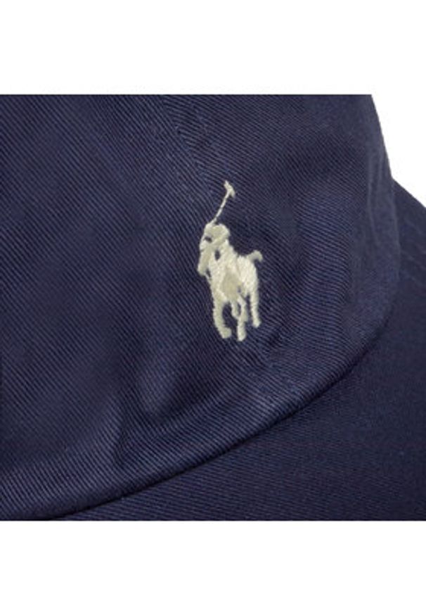Polo Ralph Lauren Czapka z daszkiem Clsc Cap 323552489004 Granatowy. Kolor: niebieski. Materiał: materiał