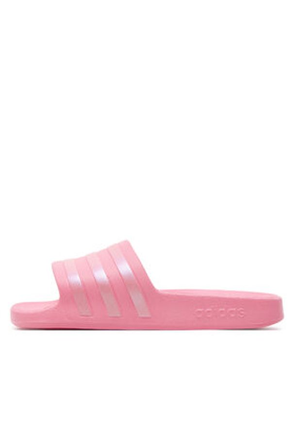 Adidas - adidas Klapki adilette Aqua Slides IF6071 Różowy. Kolor: różowy. Materiał: syntetyk