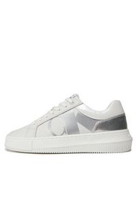 Calvin Klein Jeans Sneakersy Chunky Cupsole Low Lth Nbs Mr YW0YW01411 Biały. Kolor: biały #4