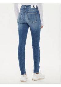 Calvin Klein Jeans Jeansy J20J223640 Niebieski Skinny Fit. Kolor: niebieski