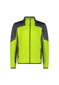 Bluza męska turystyczna CMP 34G1567. Kolor: żółty. Materiał: polar. Sport: turystyka piesza #1