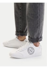 Versace Jeans Couture Sneakersy 80YA3SD1 ZPB84 Biały. Kolor: biały. Materiał: skóra #3