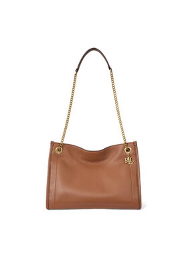 Lauren Ralph Lauren - LAUREN RALPH LAUREN Torebka Brdly Md 431980173001 Brązowy. Kolor: brązowy. Materiał: skórzane