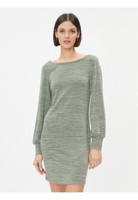 Vero Moda Sukienka dzianinowa 10293851 Zielony Regular Fit. Kolor: zielony. Materiał: syntetyk