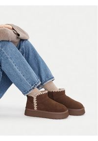 Badura Śniegowce EO-ANDI-TS6295-01 Brązowy. Kolor: brązowy. Materiał: skóra, zamsz #4