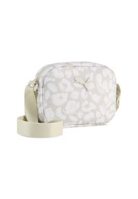 Puma - Damska torba crossbody Pop PUMA Desert Dust Animal Aop Beige. Kolor: beżowy. Wzór: nadruk