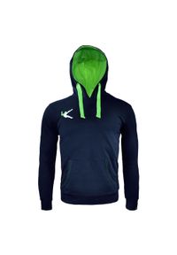 ELPLAYER - Bluza z kapturem z bawełny LIXIS. Typ kołnierza: kaptur. Kolor: niebieski, wielokolorowy, zielony. Materiał: bawełna. Sport: fitness #1