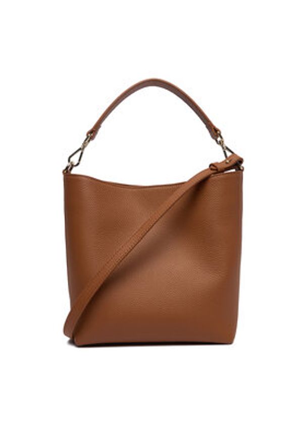 Patrizia Pepe Torebka 8B0319/L001-B111 Brązowy. Kolor: brązowy. Materiał: skórzane