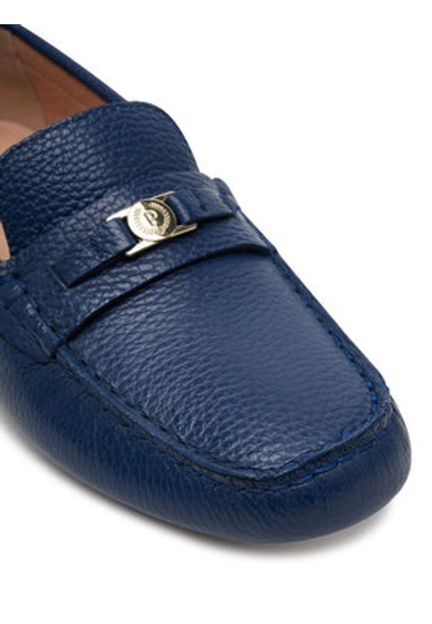 Pollini Mokasyny SA10151G1MTD0751 Granatowy. Kolor: niebieski. Materiał: skóra