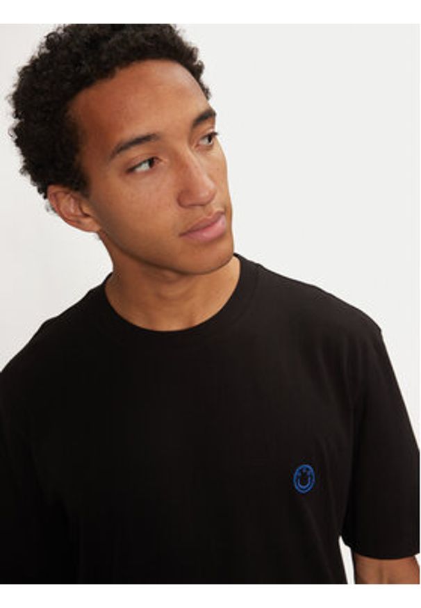Hugo T-Shirt Niley 50519984 Czarny Regular Fit. Kolor: czarny. Materiał: bawełna