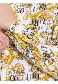 Versace Jeans Couture Koszula 74GAL2R0 Biały Regular Fit. Kolor: biały. Materiał: wiskoza #5