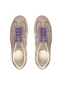 Nokwol Sneakersy August Beżowy. Kolor: beżowy. Materiał: skóra, zamsz #3