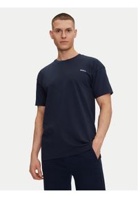 Hugo - HUGO T-Shirt Tortuga 50534163 Granatowy Regular Fit. Kolor: niebieski. Materiał: bawełna