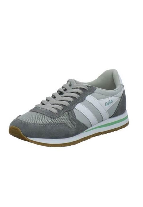 Buty do chodzenia damskie Gola Daytona. Okazja: na co dzień. Zapięcie: sznurówki. Kolor: szary, wielokolorowy. Materiał: nylon, skóra, materiał. Szerokość cholewki: normalna. Sezon: lato. Sport: turystyka piesza