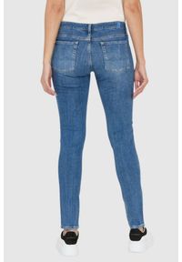 7 FOR ALL MANKIND Niebieskie jeansy PYPER SLIM ILLUSION Stride. Kolor: niebieski #4