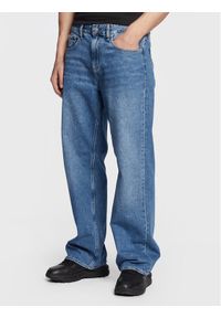 Calvin Klein Jeans Jeansy J30J322818 Niebieski Loose Fit. Kolor: niebieski