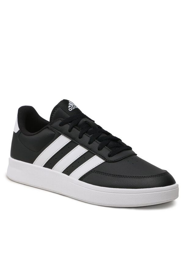 Adidas - adidas Sneakersy Breaknet 2.0 HP9425 Czarny. Kolor: czarny. Materiał: skóra