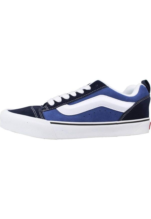 Tenisówki Vans Model Knu Skool Kolor Niebieski. Kolor: niebieski. Materiał: zamsz, tkanina. Sport: turystyka piesza