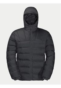 Jack Wolfskin Kurtka puchowa Nebelhorn Down Hoody 1207141 Czarny Regular Fit. Kolor: czarny. Materiał: puch, syntetyk #2