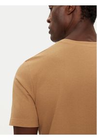 BOSS - Boss T-Shirt Tiburt 240 50452680 Beżowy Regular Fit. Kolor: beżowy. Materiał: bawełna #3
