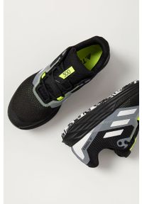 adidas Performance - Buty Terrex Two Flow. Nosek buta: okrągły. Zapięcie: sznurówki. Kolor: czarny. Materiał: syntetyk, materiał, guma. Szerokość cholewki: normalna. Model: Adidas Terrex #3