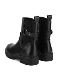 Jenny Fairy Botki WS5615-10 Czarny. Kolor: czarny. Materiał: skóra #5