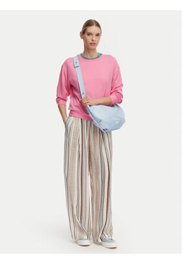 Roxy Bluza Surfing By Moonlight ERJFT05008 Różowy Regular Fit. Kolor: różowy