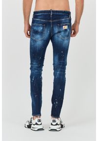 DSQUARED2 Niebieskie męskie jeansy Cool Guy Jean, Rozmiar 46. Kolor: niebieski