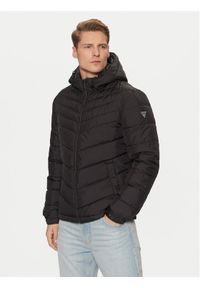 Guess Kurtka przejściowa M5RL45 WCQA2 Czarny Regular Fit. Kolor: czarny. Materiał: syntetyk