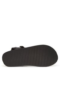 Versace Jeans Couture Sandały 78YA3S7C Czarny. Kolor: czarny. Materiał: materiał #6