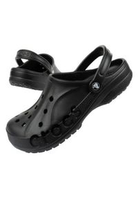 Klapki do chodzenia męskie Crocs Baya. Kolor: czarny. Materiał: materiał, syntetyk