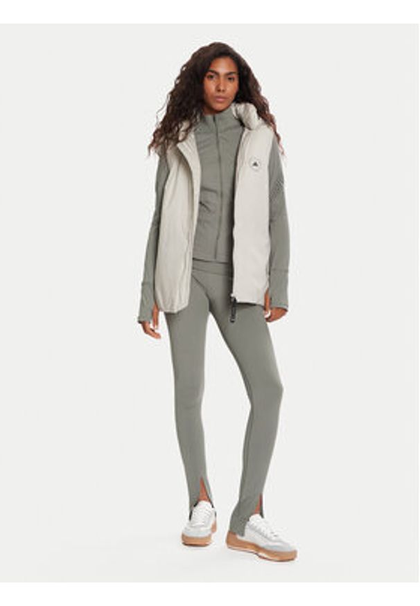 Adidas by Stella McCartney - adidas by Stella McCartney Bezrękawnik JM3673 Szary Loose Fit. Kolor: szary. Materiał: syntetyk. Długość rękawa: bez rękawów