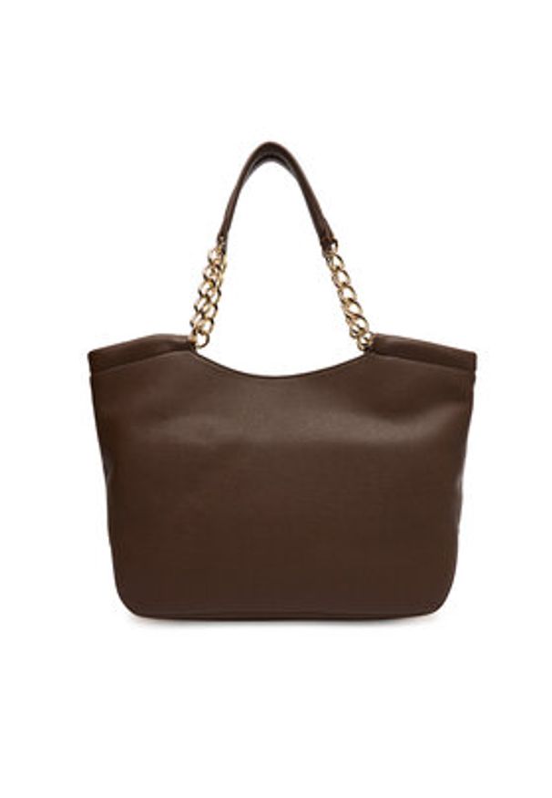 Love Moschino - LOVE MOSCHINO Torebka JC4031PP1NLT0301 Brązowy. Kolor: brązowy. Materiał: skórzane