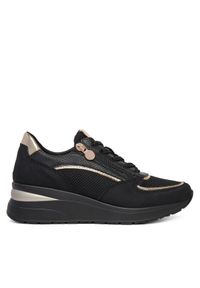 Clara Barson Sneakersy WS2P260-03 Czarny. Kolor: czarny. Materiał: materiał #1