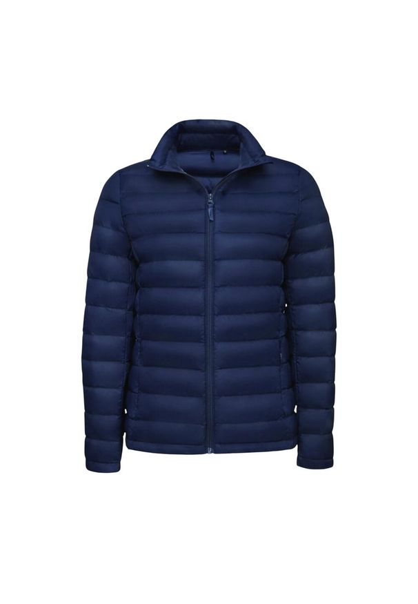 SOL'S - Wodoodporna Kurtka Damska Wilson. Kolor: niebieski. Sport: turystyka piesza