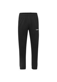 Spodnie piłkarskie dresowe dla dzieci Hummel Go Kids Cotton Pant. Kolor: czarny. Materiał: dresówka. Sport: piłka nożna