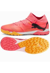 Buty piłkarskie męskie Puma Future 7 Match Tt. Kolor: czarny, wielokolorowy, pomarańczowy, żółty. Materiał: materiał, syntetyk. Sport: piłka nożna #2