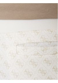 Guess Szorty sportowe Z4YD03 K7122 Écru Regular Fit. Materiał: syntetyk. Styl: sportowy #2