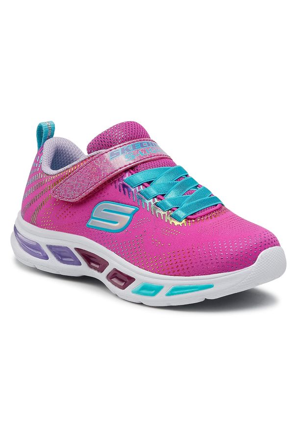 skechers - Sneakersy Skechers Gleam N'Dream 10959L/NPMT Neon/Pink/Multi. Kolor: różowy. Materiał: materiał