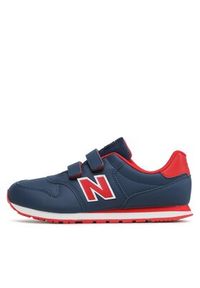 New Balance Sneakersy GV500NR1 Granatowy. Kolor: niebieski #5