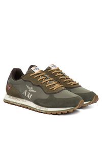 Aeronautica Militare Sneakersy 252SC0320UPL00313 Zielony. Kolor: zielony. Materiał: materiał #6