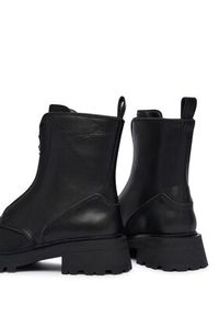 Pepe Jeans Trapery Stacy Hug W PLS500024 Czarny. Kolor: czarny. Materiał: skóra, syntetyk #6