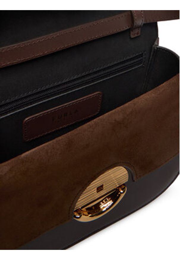 Furla Torebka Sfera Mini WB01737 BX0428 BG 2460S 1002 Brązowy. Kolor: brązowy. Materiał: skórzane