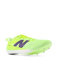 Kolce lekkoatletyczne New Balance FuelCell Flite-S UFCSPG1 – zielone. Kolor: zielony. Materiał: materiał, syntetyk, guma. Szerokość cholewki: normalna. Sport: bieganie, fitness #3