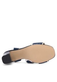 Lasocki Sandały WYL3119-2Z Granatowy. Kolor: niebieski. Materiał: skóra, zamsz #4