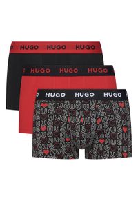 Hugo - HUGO Komplet bokserek 50532550 Kolorowy. Materiał: bawełna. Wzór: kolorowy #1