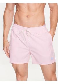 Szorty kąpielowe Polo Ralph Lauren. Kolor: różowy. Materiał: syntetyk #1