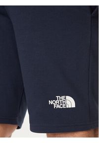 The North Face Szorty sportowe Standard NF0A3S4E Granatowy Regular Fit. Kolor: niebieski. Materiał: bawełna. Styl: sportowy