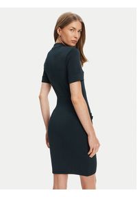 Guess Sukienka dzianinowa W5YK29 Z0130 Zielony Slim Fit. Kolor: zielony. Materiał: syntetyk #5